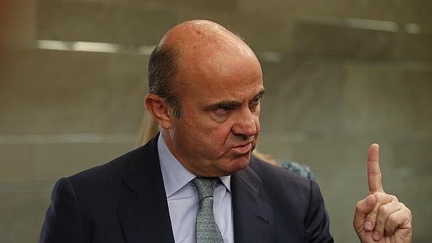 El ministro de Economía, Luis de Guindos