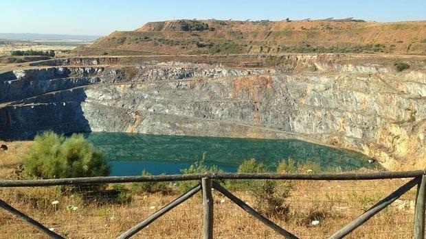 Vista de la mina de Aznalcóllar
