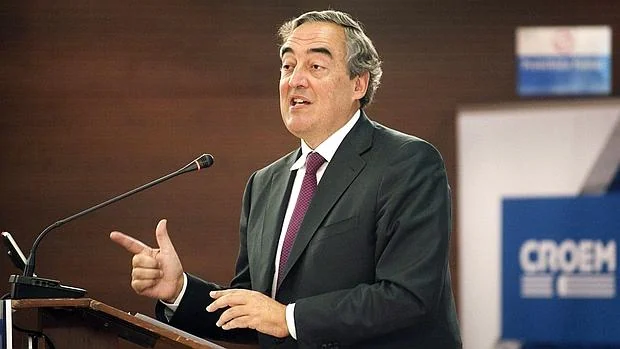Juan Rosell, presidente de la CEOE