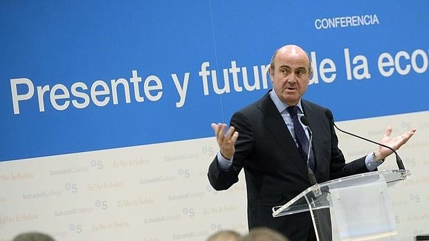 El ministro de Economía, Luis de Guindos