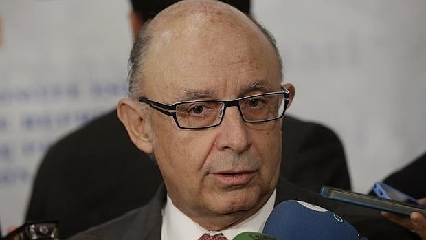 El ministro de Hacienda, Cristóbal Montoro