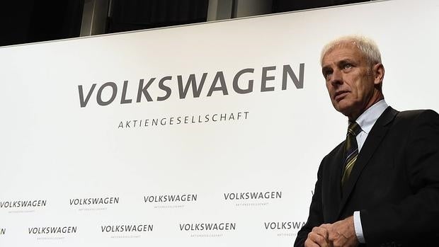 El presidente de Volkswagen, Matthias Müller