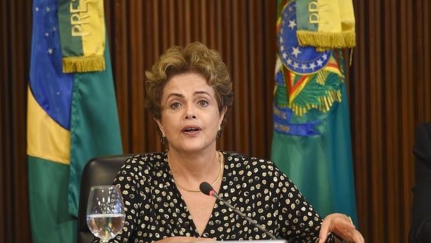 Dilma Rousseff, presidenta de Brasil