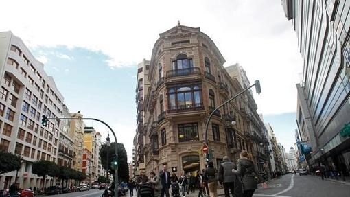 Edificio adquirido por Amancio Ortega en Valencia