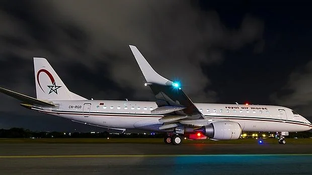 Un avión de Royal Air Maroc