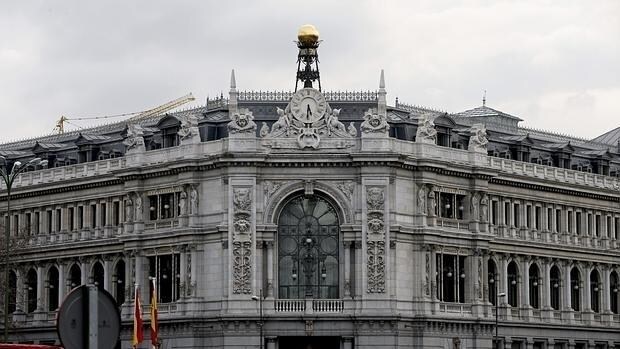 Imagen de la sede del Banco de España en la calle Alcalá de Madrid