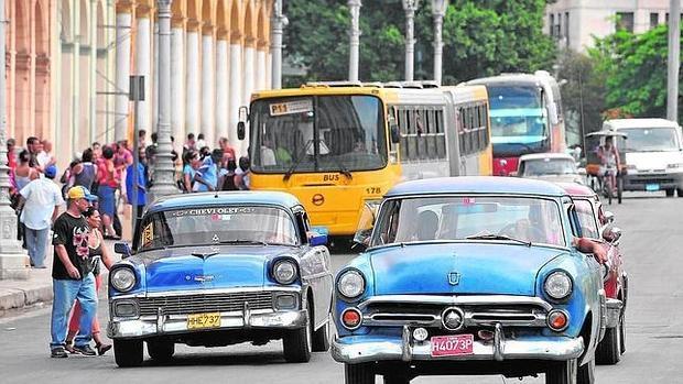 Una calle de La Habana