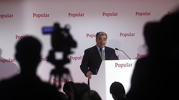 Ángel Ron, presidente de BAnco Popular