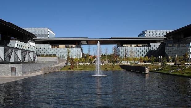 Distrito de Telefónica en la capital de España