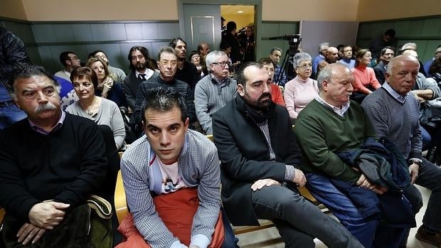 Imagen del juicio contra los trabajadores de Airbus