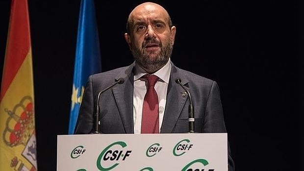 Miguel Borra, presidente de CSI-F