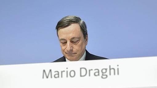 Draghi, durante su última revisión de los tipos