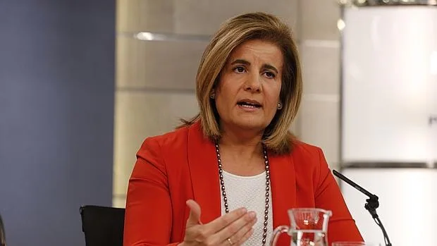Fátima Báñez, ministra de Empleo en funciones