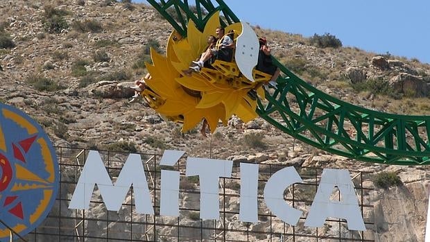 Instalaciones del parque en Benidorm (Alicante)