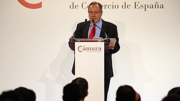 El presidente de la Cámara de Comercio de España, José Luis Bonet