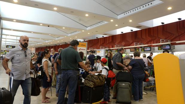 Operación salida en 2015 en el aeropuerto de Barajas