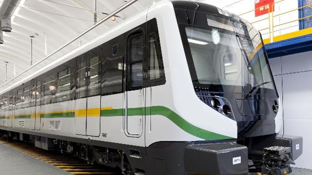 Trenes también suministrados por CAF para el metro de Medellín