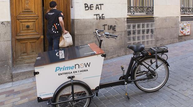 Amazon lanza en España las entregas a domicilio en 1 hora