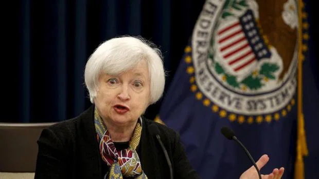 Janet Yellen, presidenta de la Reserva Federal estadounidense