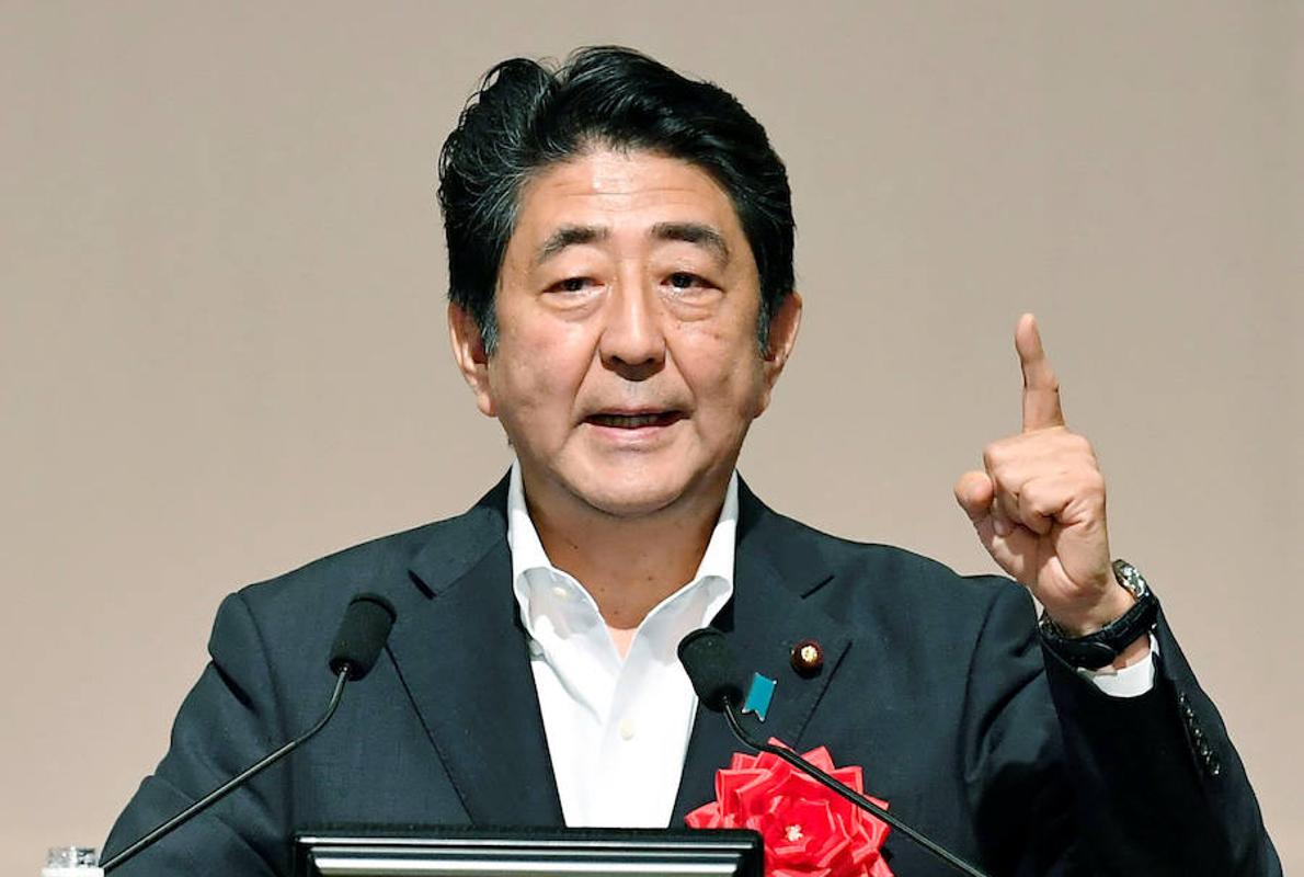 Shinzo Abe, primer ministro de Japón