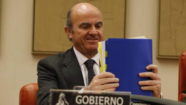 Luis De Guindos, ministro de Economía en funciones