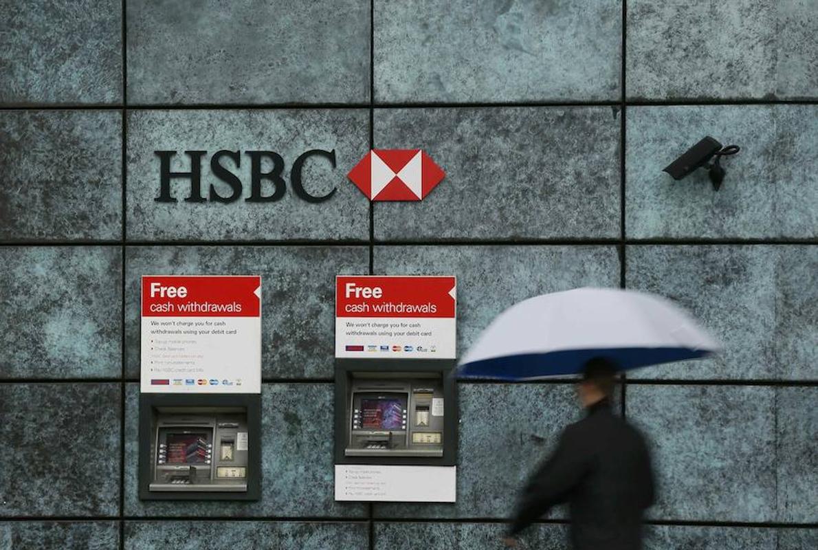 Una sucursal de HSBC en la City de Londres