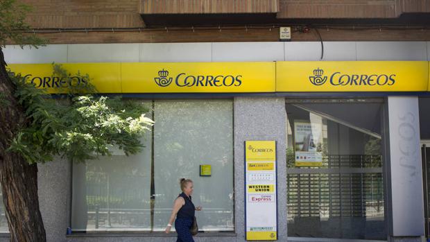 Una oficina de Correos en Madrid