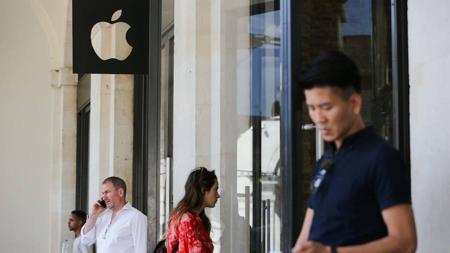 Una tienda de Apple en Londres