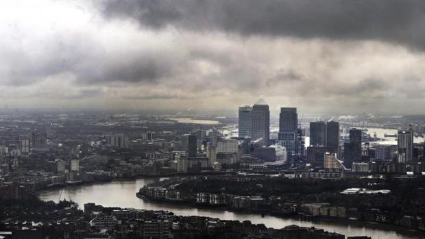 El distrito financiero de Canary Wharf, en Londres