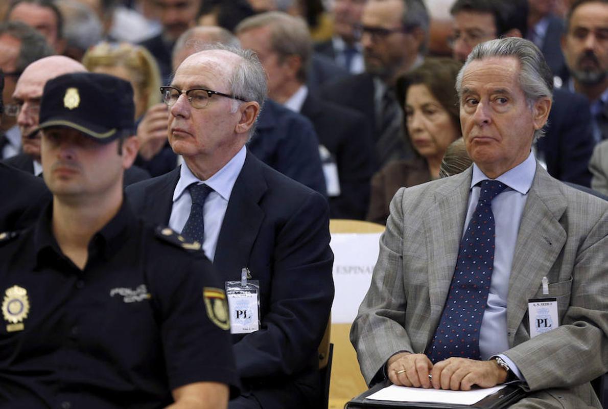 Rodrigo Rato y Miguel Blesa