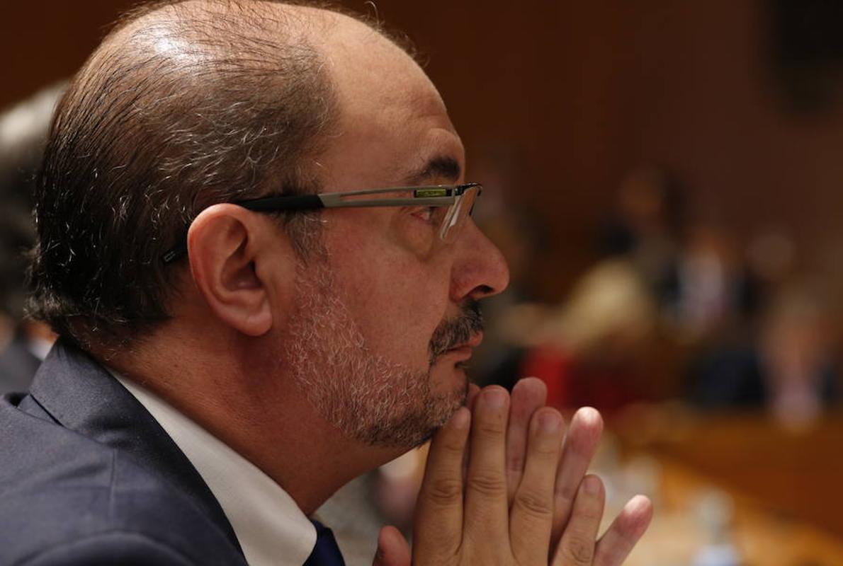 El presidente de Aragón, Javier Lambán