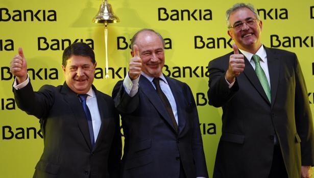 Imagen de la salida a Bolsa de Bankia