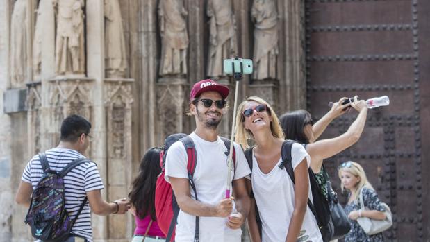 En agosto el gasto computado de turistas internacionales se estima en 10.354 millones de euros