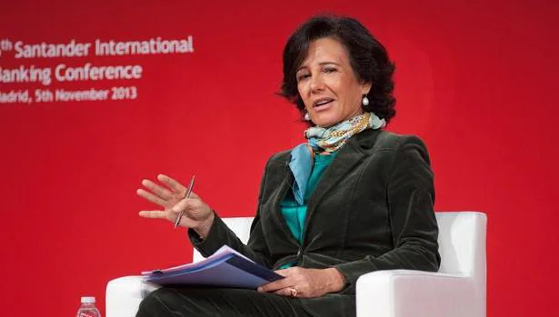 La presidenta del Banco Santander. Ana Botín