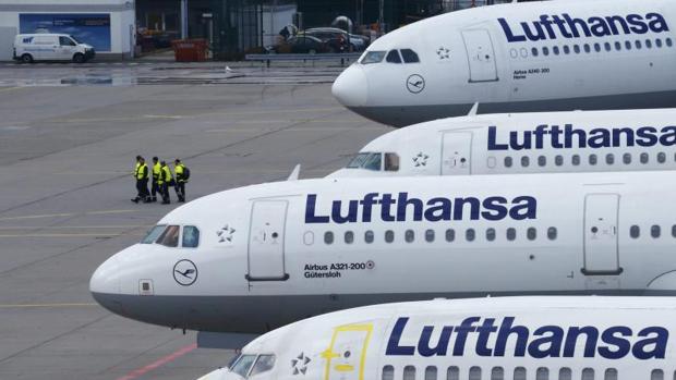 La aerolínea alemana ha intentado impedir la acción de protesta, pero no ha sido posible