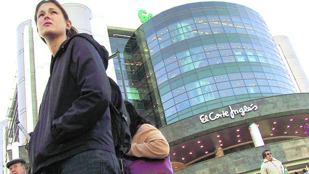 Fachada de El Corte Inglés en Lisboa