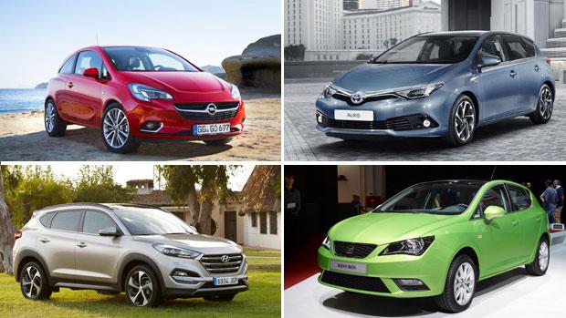 Los 10 coches más vendidos en Sevilla