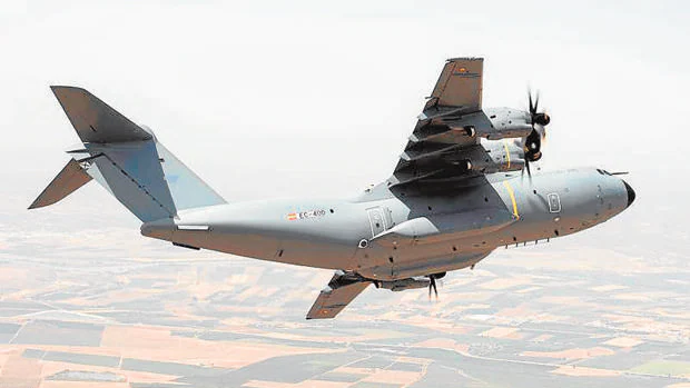 El avión A400M, entregado por Airbus Defence&amp;Space al Ejército español