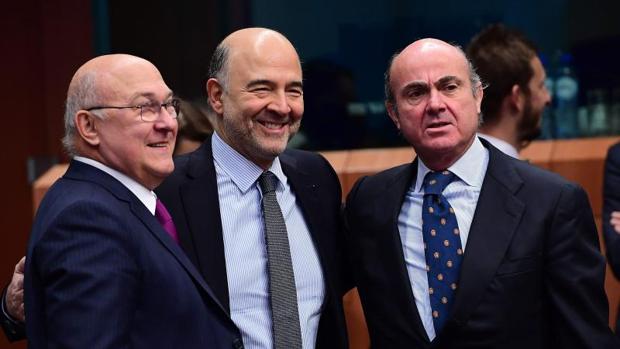 Sapin, Moscovici y De Guindos