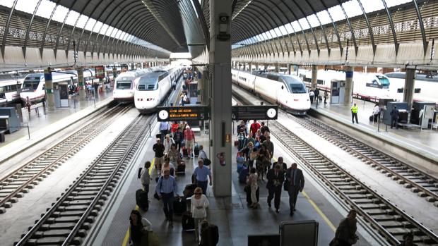 Estación del AVE en Atocha, Madrid