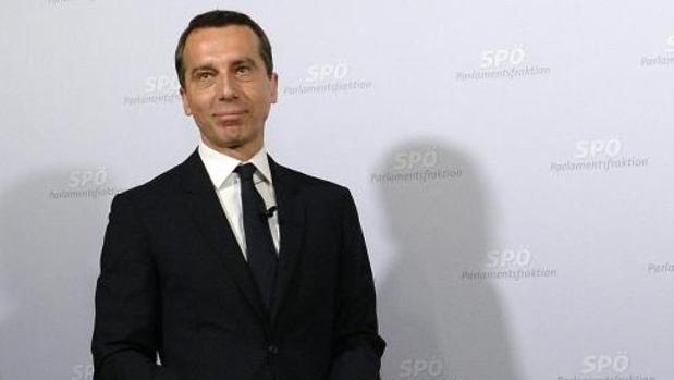 El canciller de Austria, Christian Kern