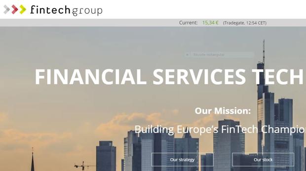 Página web de Fintech Group