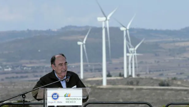 Ignacio Sánchez Galán, presidente de Iberdrola, en México en una imagen de archivo