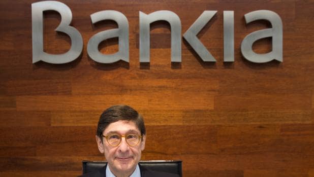 El presidente de Bankia, José Ignacio Goirigolzarri, en la presentación de resultados de la entidad