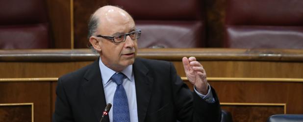 Cristóbal Montoro, en el Congreso de los Diputados