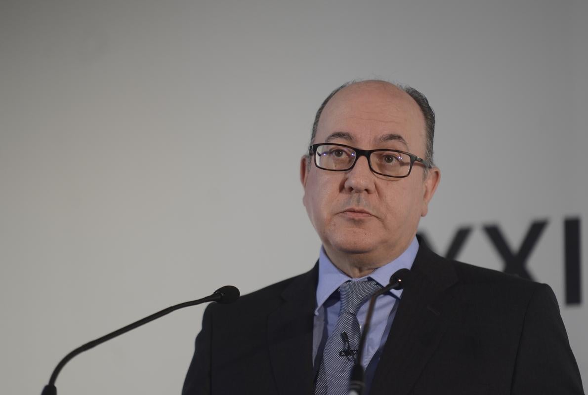 El presidente de la AEB, José María Roldán