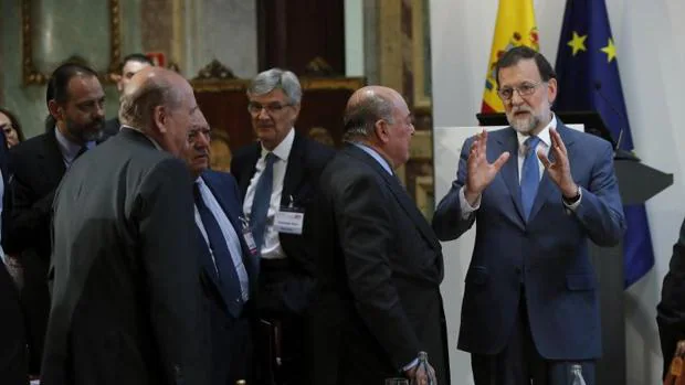 Mariano Rajoy durante la clausura de la Asamblea Anual de Socios del Instituto de la Empresa Familiar