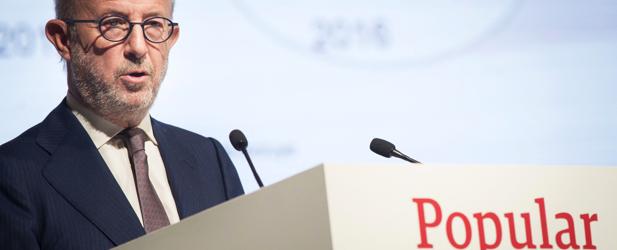 Emilio Saracho, presidente de Banco Popular