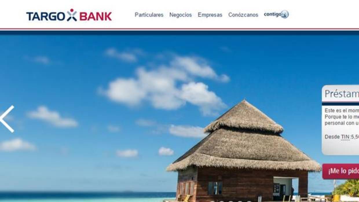 Página web de Targobank