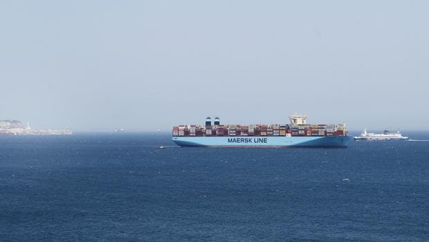 Barco de Maersk, la mayor naviera del mundo